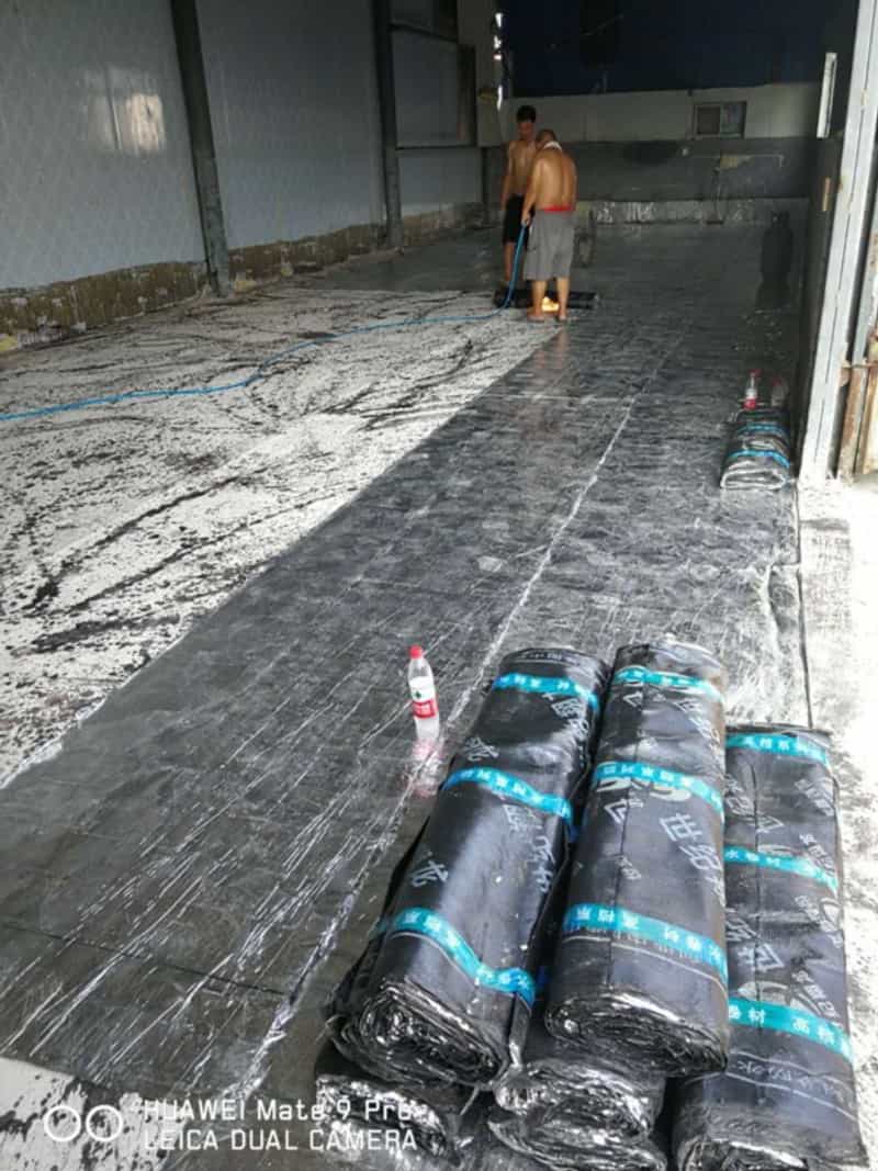低（dī）溫庫SBS防水施工中